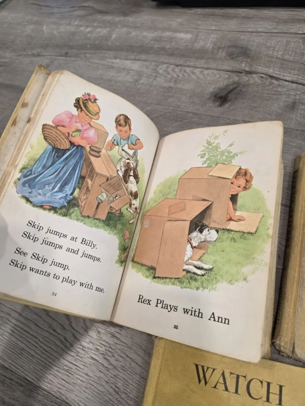 Vintage Childrens Books Lot: See Us Come Watch Me Buckys Friends